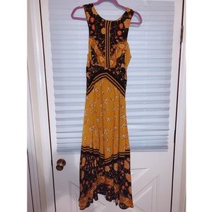 Free People boho maxi dress